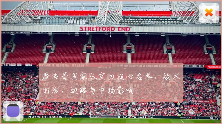 摩洛哥国家队实力核心名单、战术打法、边路与中场影响